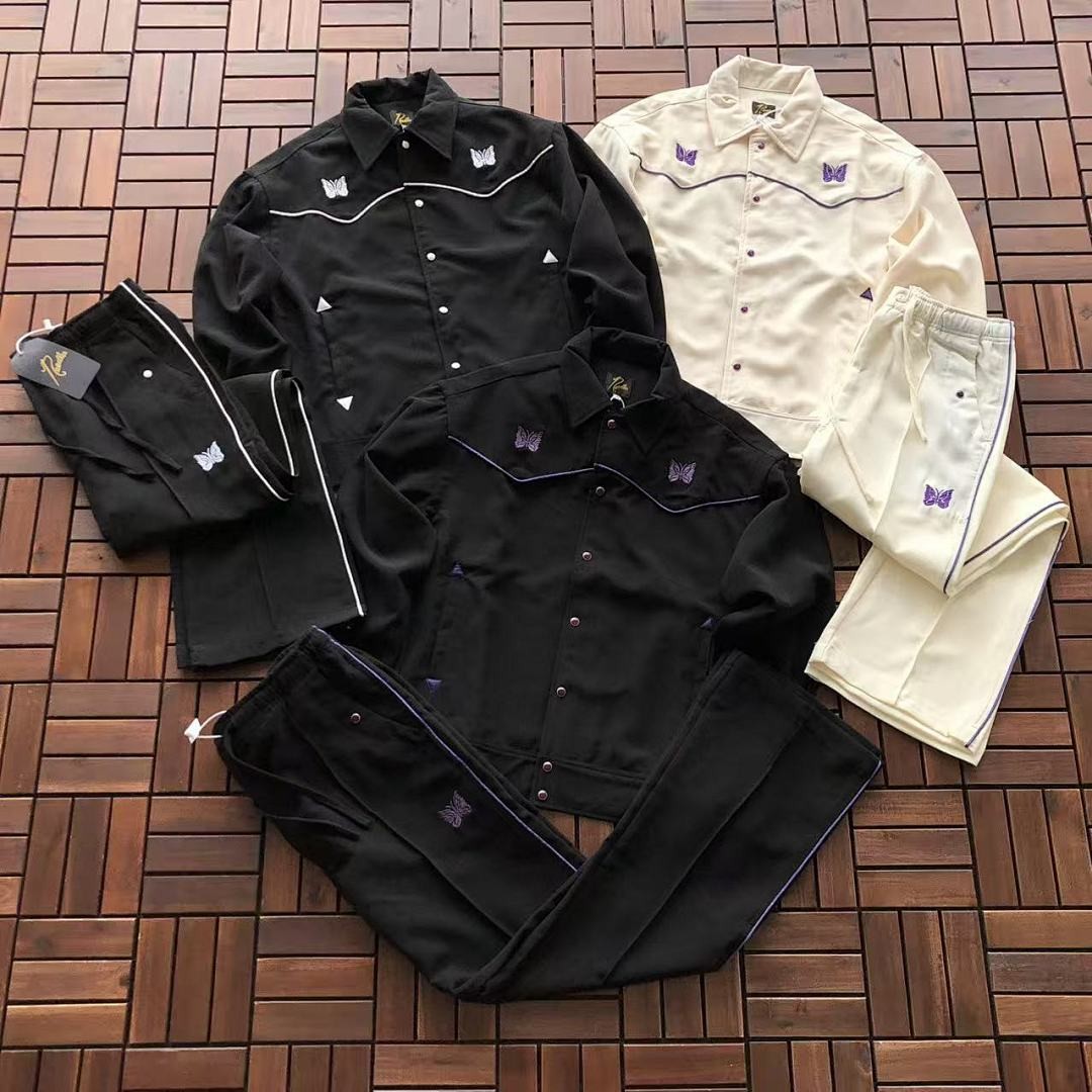 NEEDLES COWBOY JACKET AND TRACK PANTS SET | QC Photos & Seller