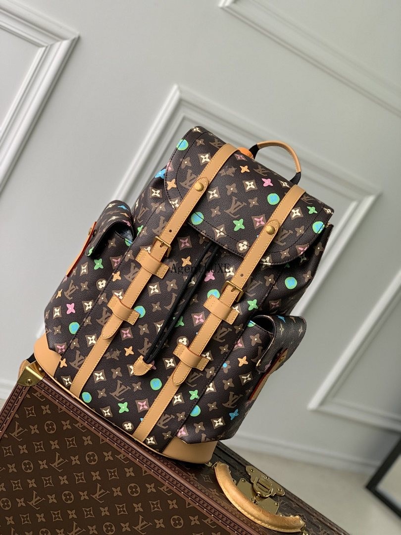 LOUIS VUITTON CHRISTOPHER PM BACKPACK MONOGRAM MULTICOLOR