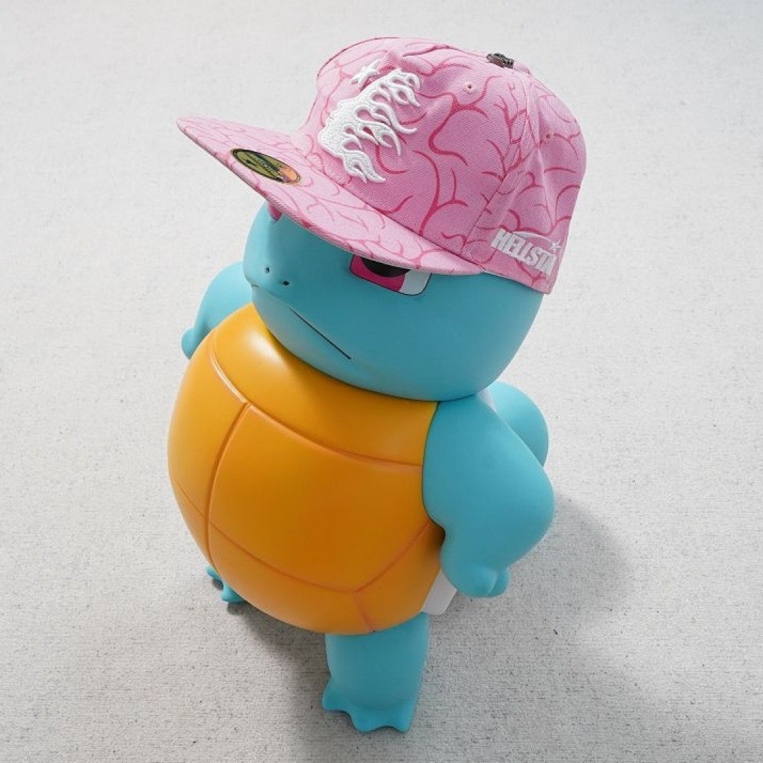 HELLSTAR STUDIOS BRAIN PATTERN FITTED CAP PINK
