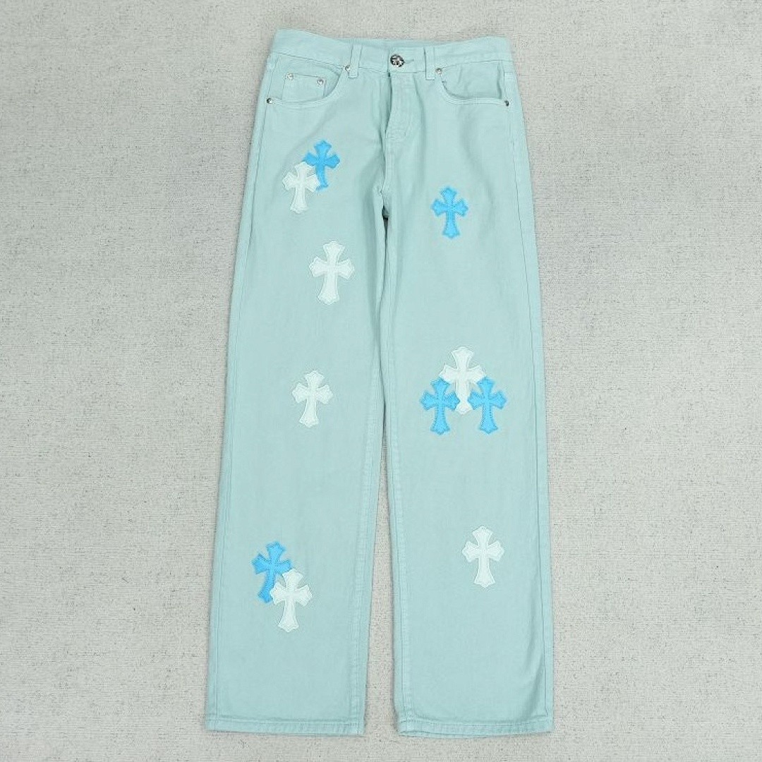CHROME HEARTS X DRAKE CERTIFIED LOVER BOY VINTAGE LEVIS JEANS BLUE (MIAMI EXCLUSIVE)
