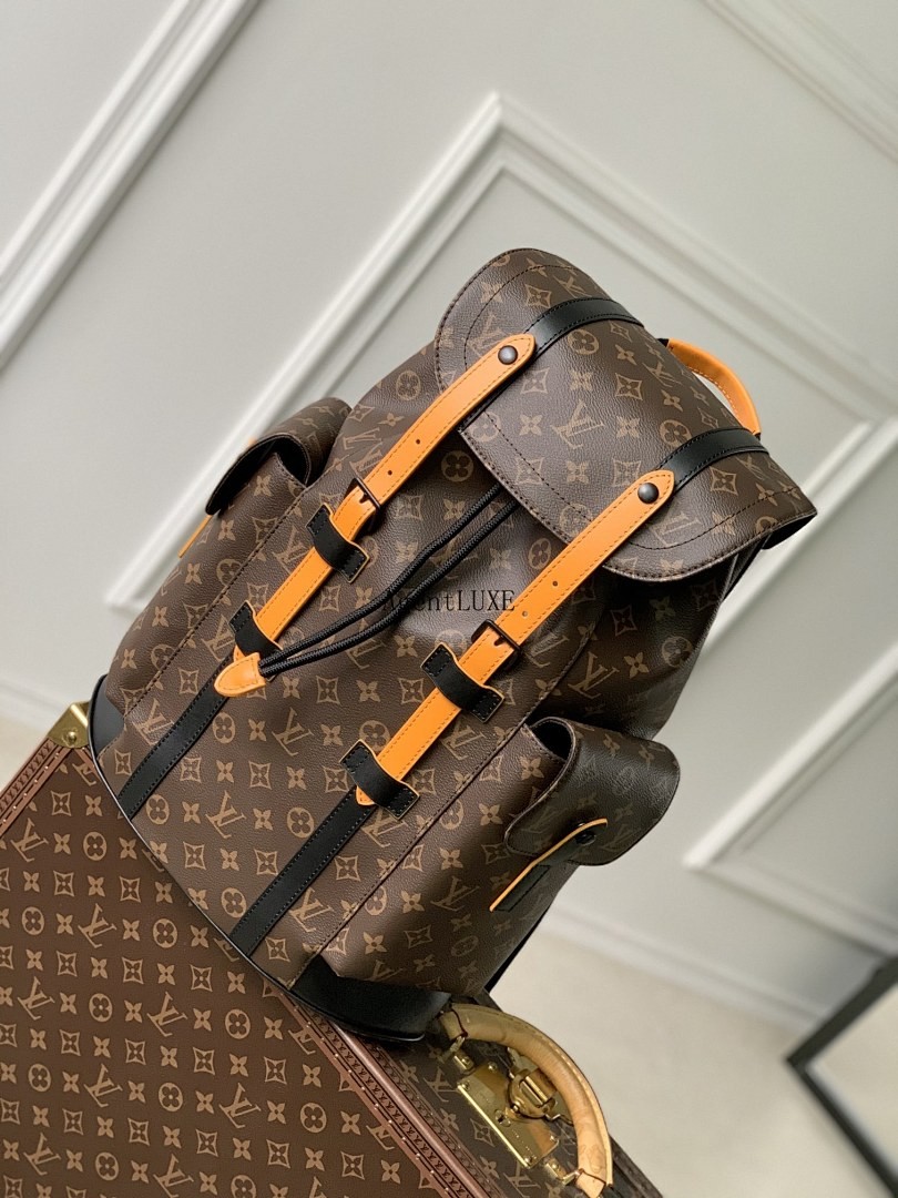 LOUIS VUITTON CHRISTOPHER PM BACKPACK MONOGRAM MACASSAR