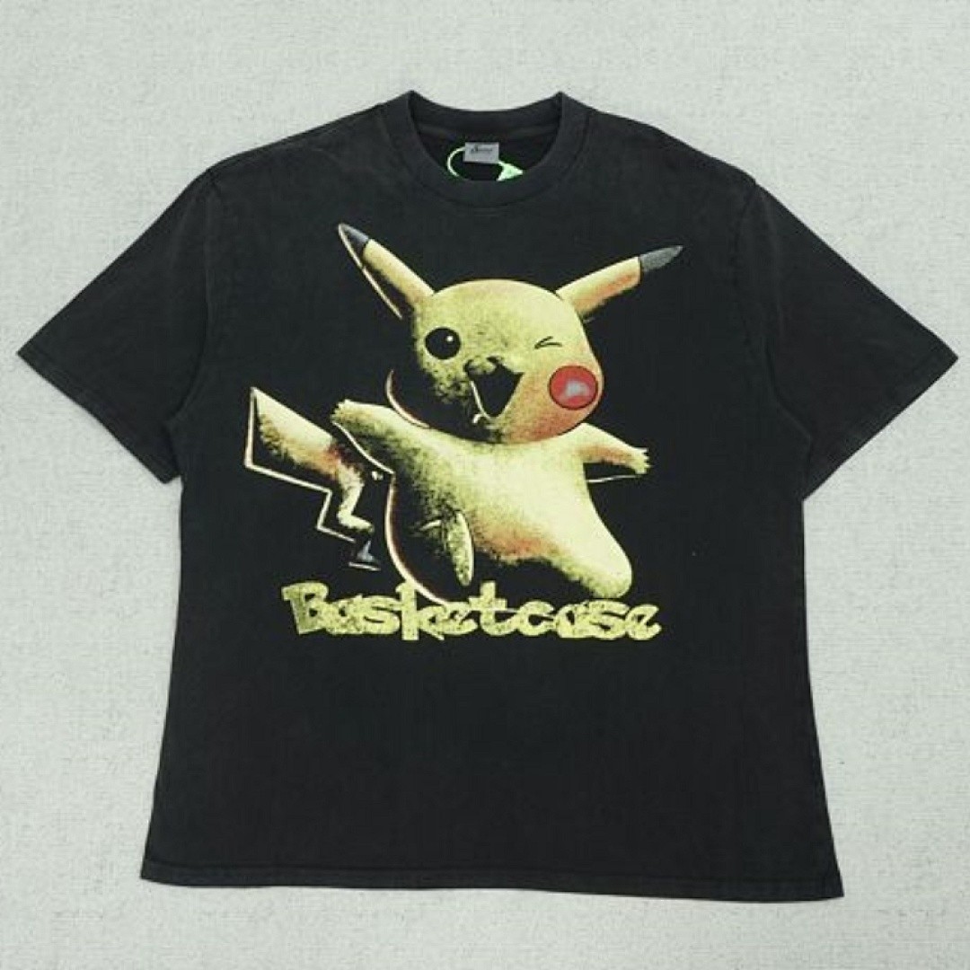 BASKETCASE GALLERY BÜTLEG PIKACHU TEE BLACK