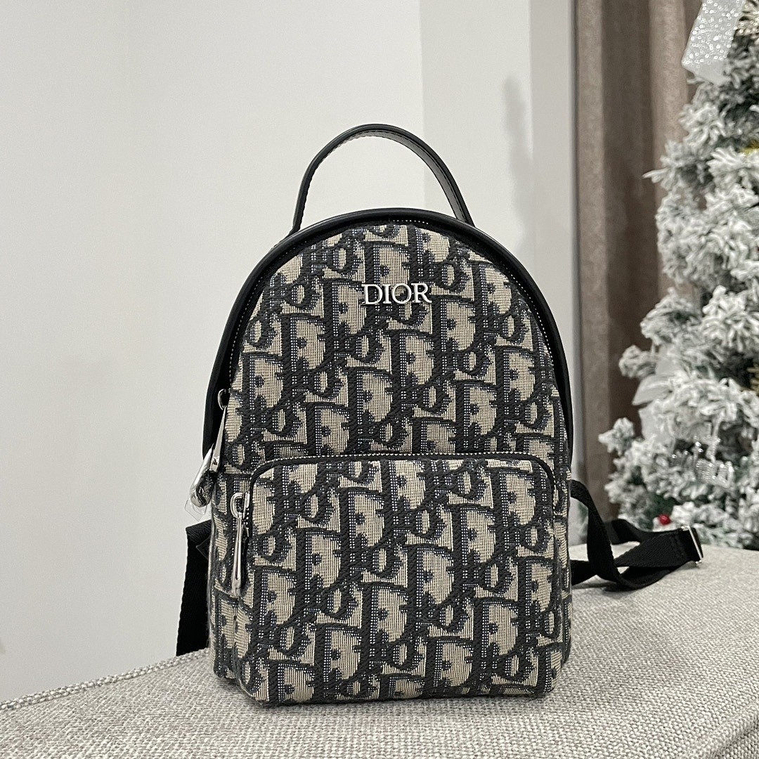 DIOR RIDER BACKPACK DIOR OBLIQUE JACQUARD