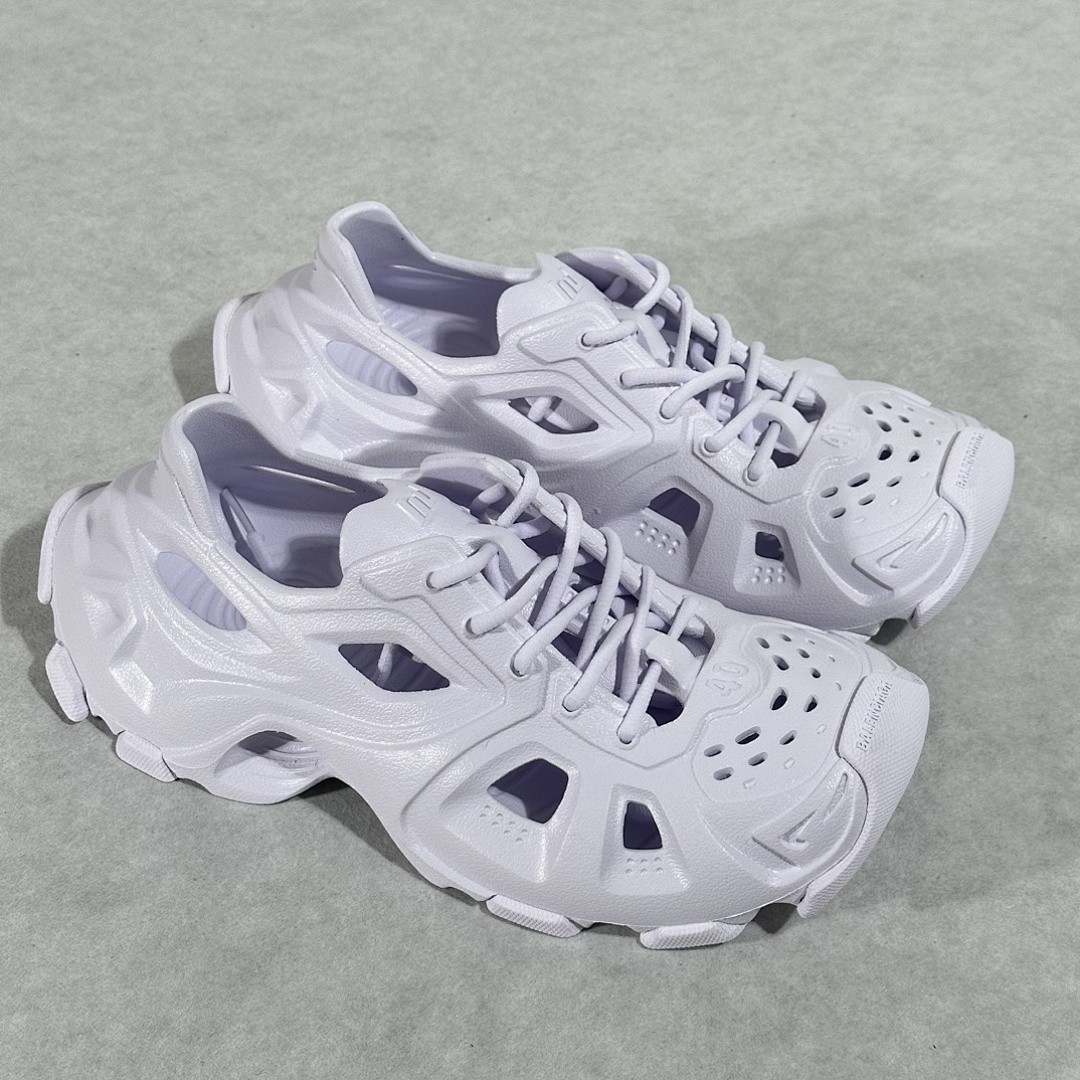 BALENCIAGA HD LACE-UP SNEAKER LILAC