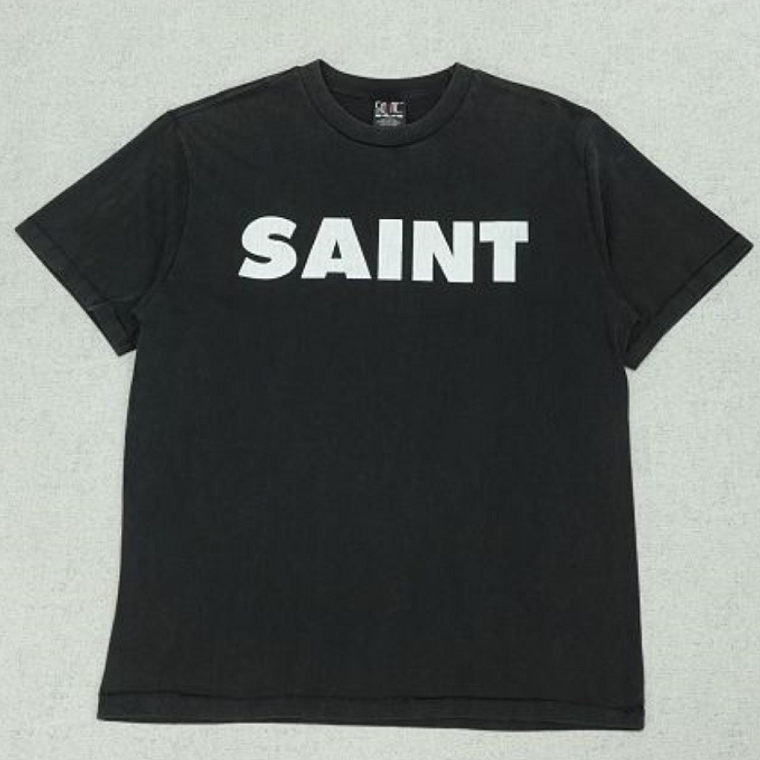 SAINT MICHAEL SAINT T-SHIRT BLACK