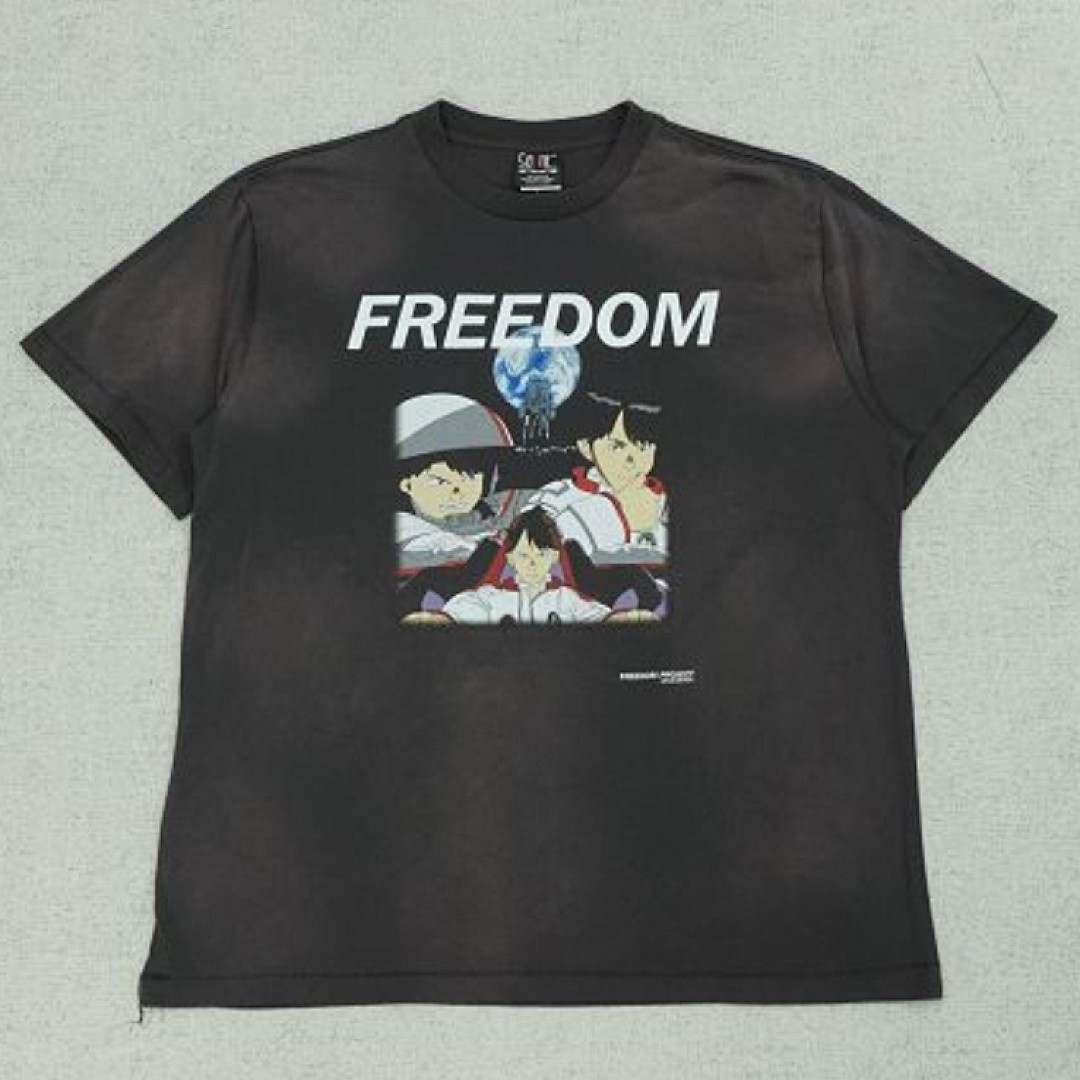 SAINT MXXXXXX FREEDOM TEE BLACK