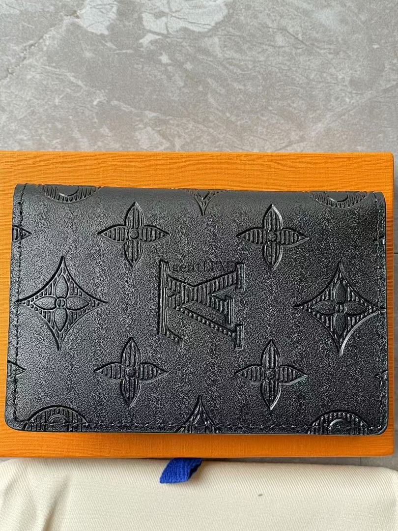 LOUIS VUITTON MONOGRAM EMPREINTE POCKET ORGANIZER BLACK