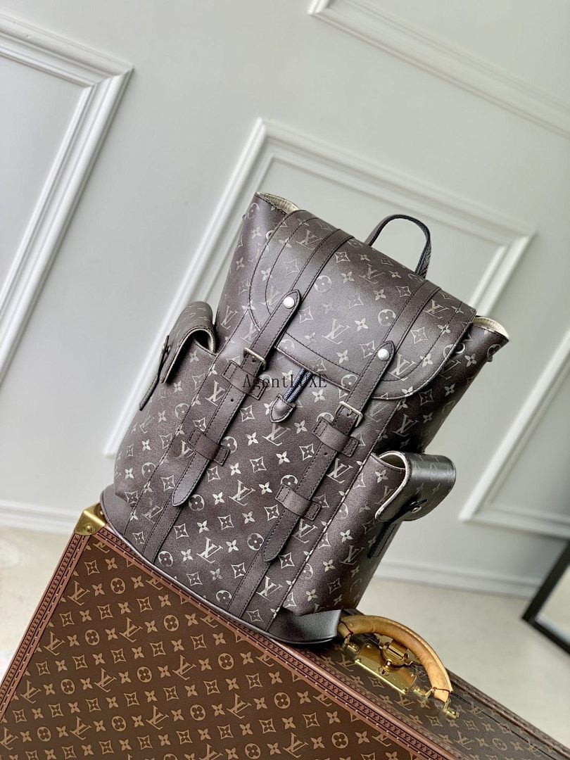LOUIS VUITTON CHRISTOPHER MM MONOGRAM ECLIPSE BACKPACK