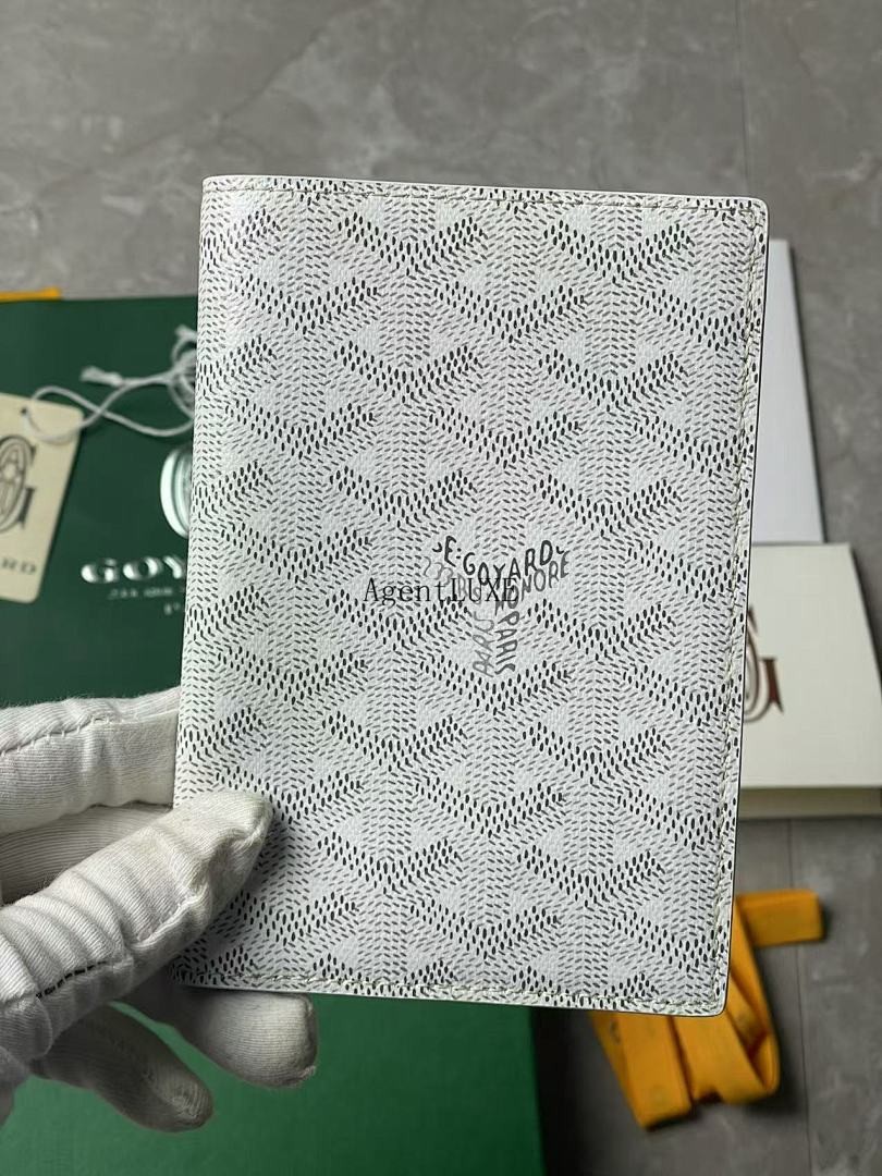 GOYARD SAINT SULPICE CARD WALLET WHITE